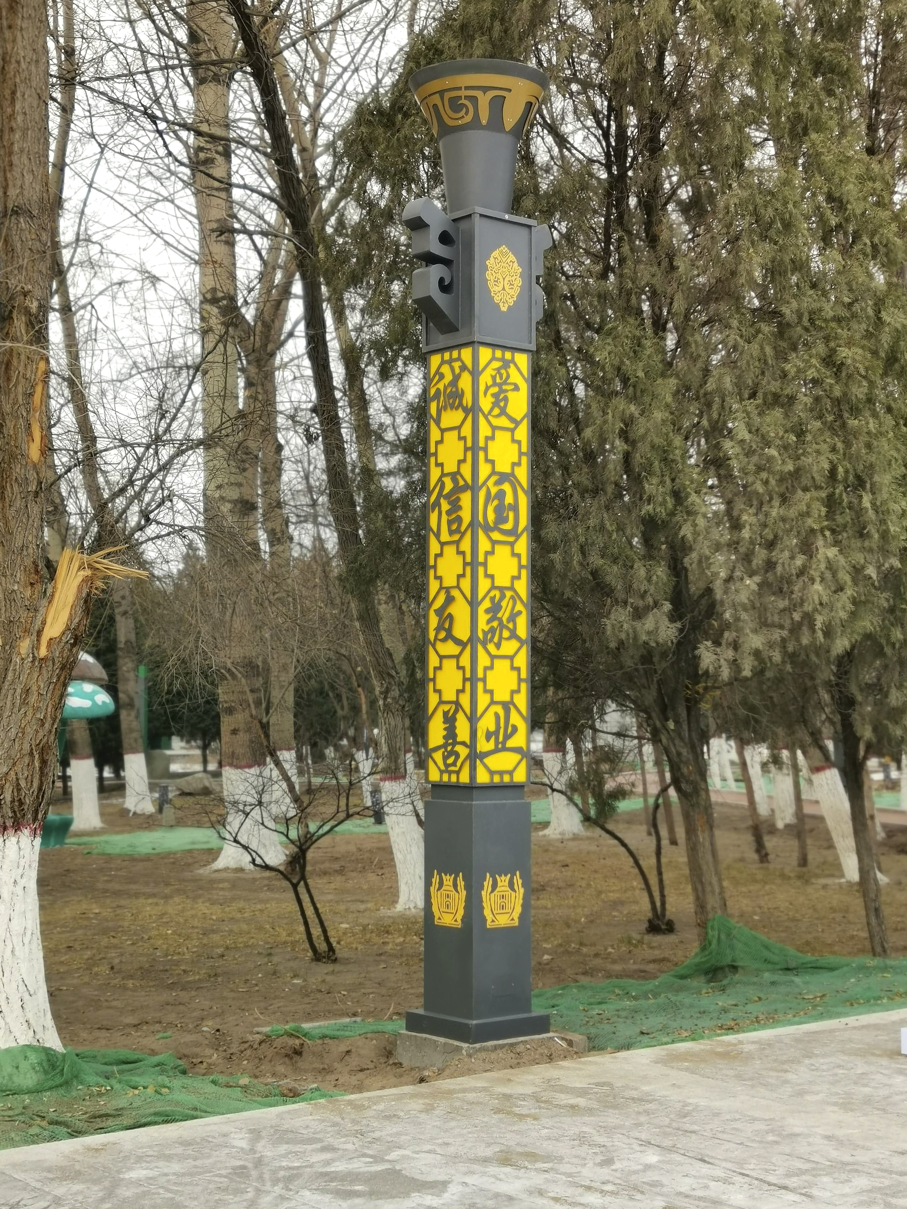 大武口公园景观灯案例