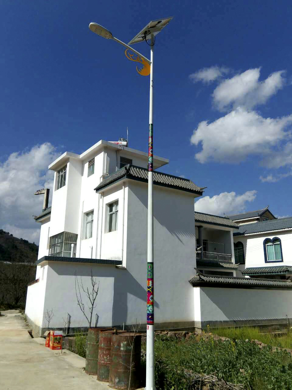 云南施甸节能路灯改造工程